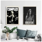 Настенная Картина на холсте Лана Дель Рей поп-певица, постер, картина и принты для спальни, домашний декор