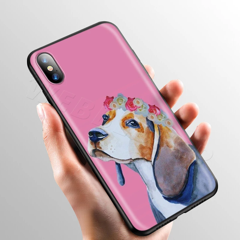 3 Webbedepp собака породы Бигль чехол для Apple iPhone 11 Pro XS Max XR X 8 7 6 6S Plus 5 5S SE - Цвет: 3