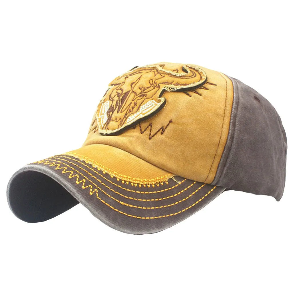 Бейсбольная кепка из 100% хлопка с песочным эффектом для женщин и мужчин винтажная