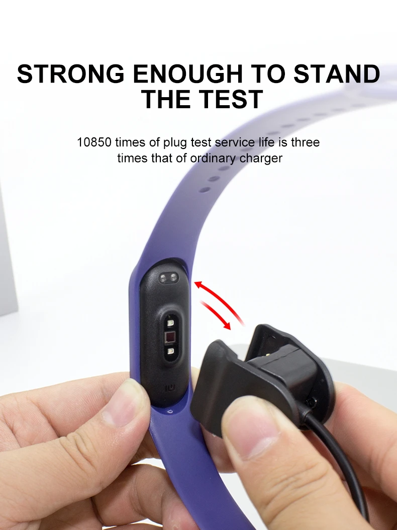 IONCT USB зарядное устройство для Xiaomi mi Band 4 зарядное устройство Сменный адаптер кабель зажим аксессуары mi Band 4 зарядная кабельная линия зарядка