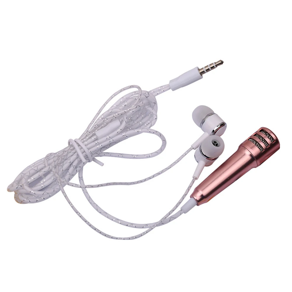 IOS/Android 1 м мини портативный микрофон конденсатор гарнитура 2 в нагрудный