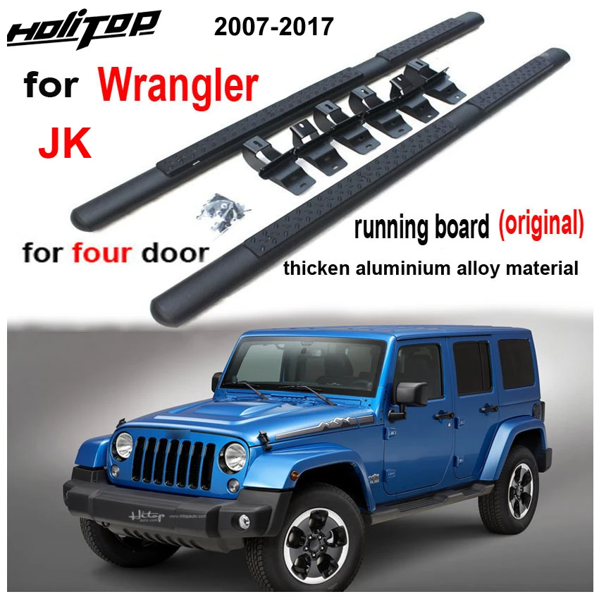Новое поступление боковая ходовая панель Nerf для Jeep Wrangler JK 2007 2017 2 дверей или 4