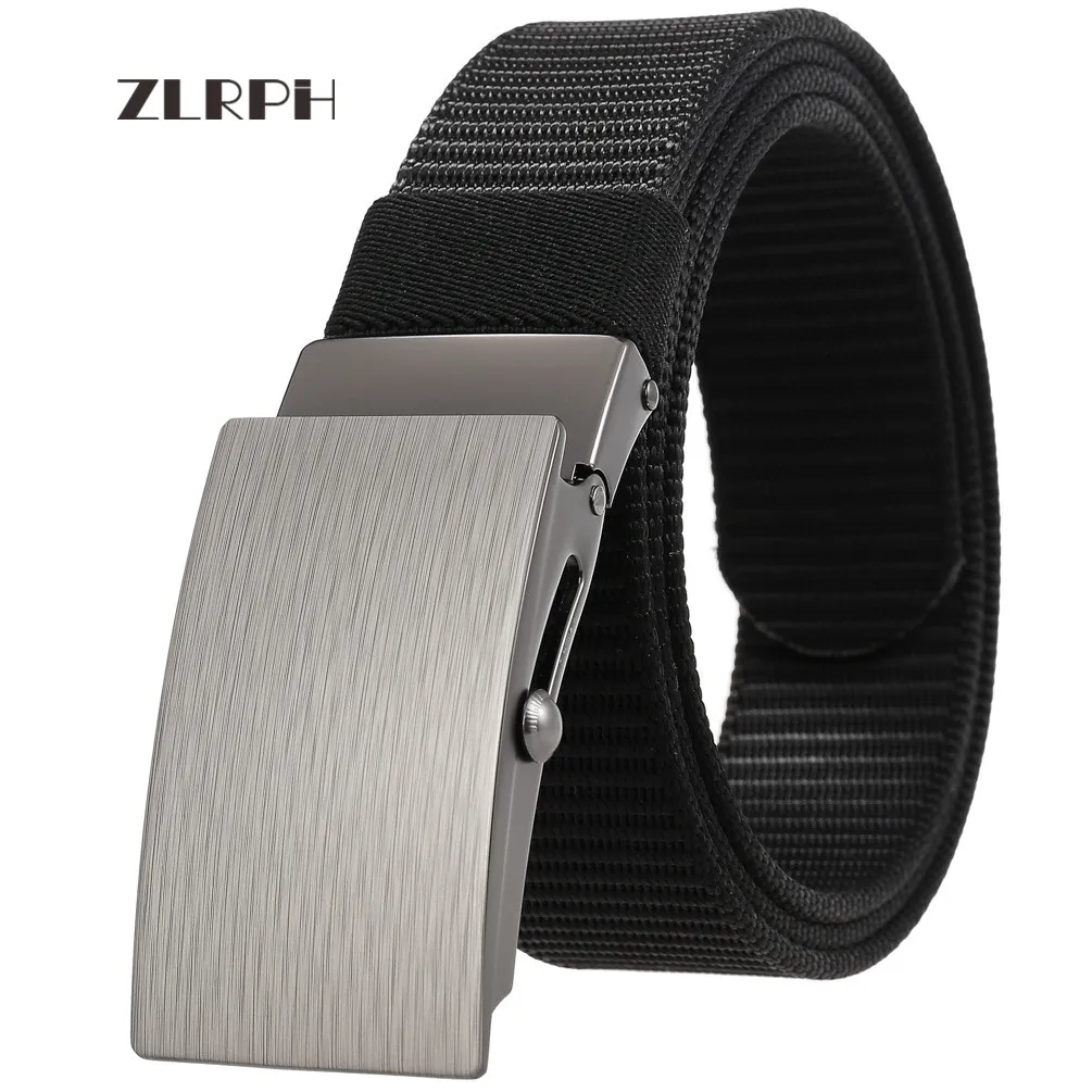 

ZLRPH 2021 Canvas Military Belt Metal Roller Buckle Mens Causal Cloth Decor Jeans Accessories