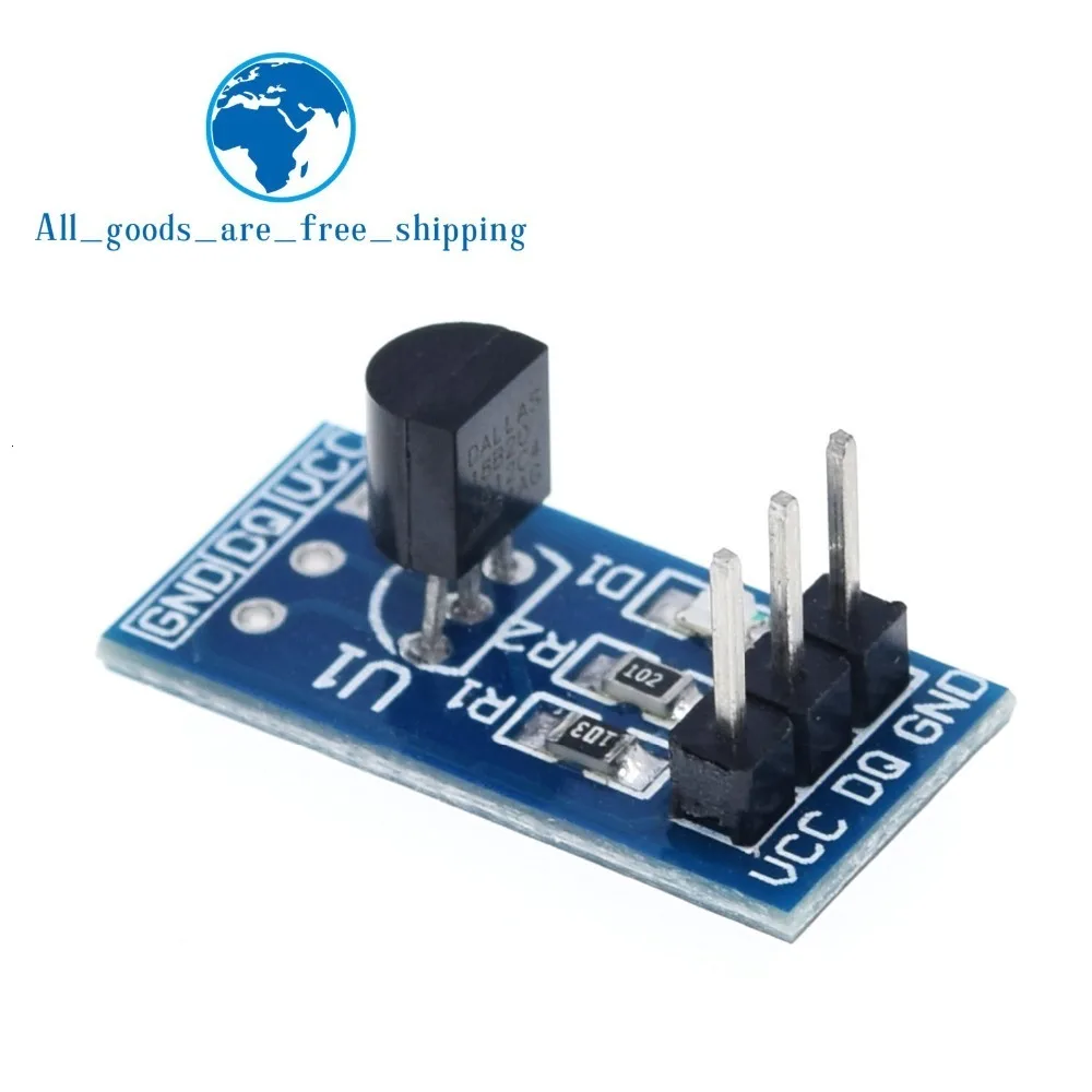 TZT DS18B20 модуль датчика измерения температуры для arduino