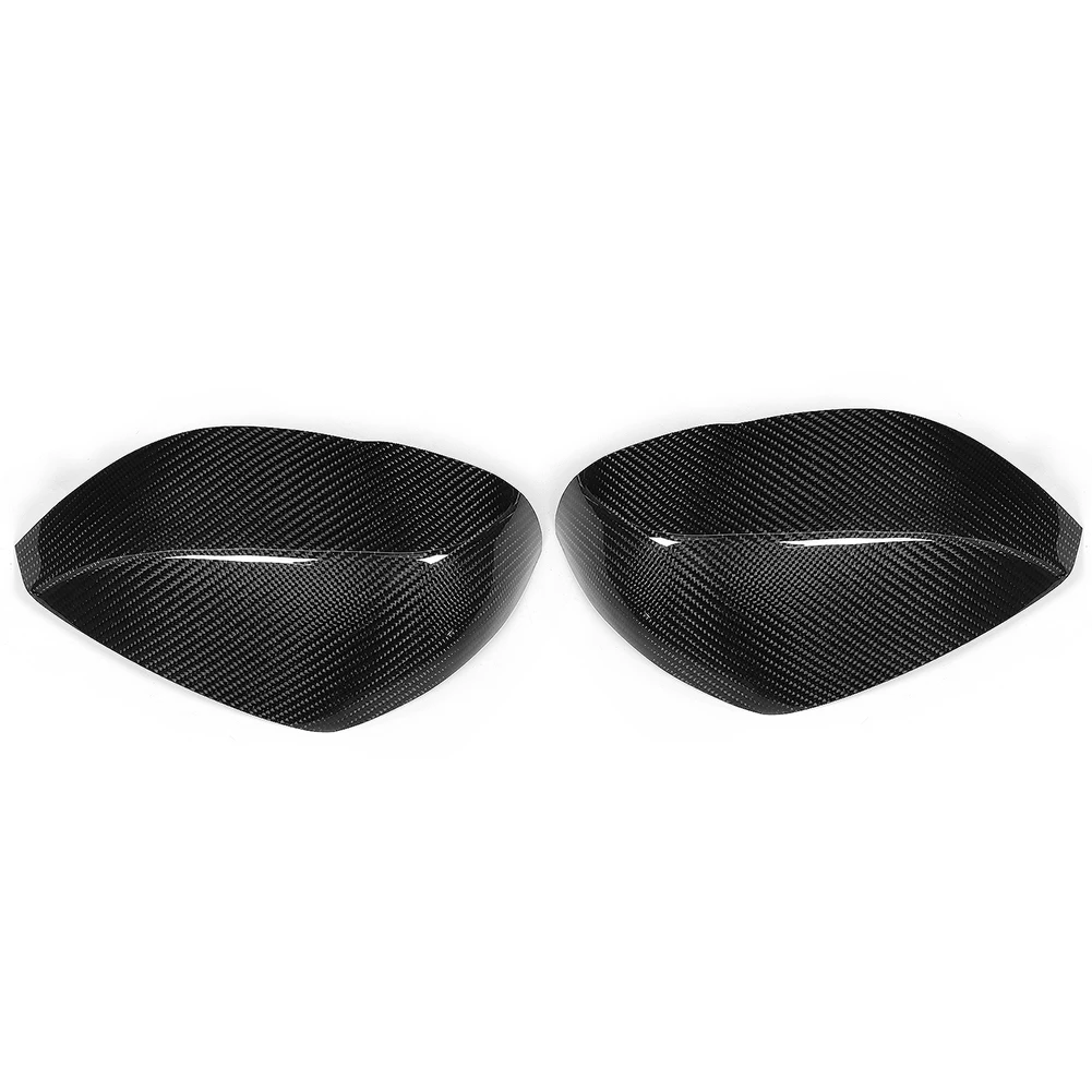 

2pcs Carbon Fiber Rearview Mirror Cover Housing Fits for Infiniti Q50 2014 - UP