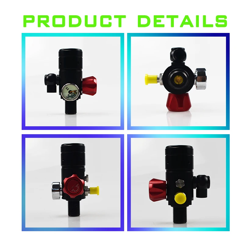 

DCCMS 1L Scuba Diving Cylinder Mini Oxygen Tank Set Respirator Air Tank Valve Adapter for Snorkeling buceo Diving Equipment