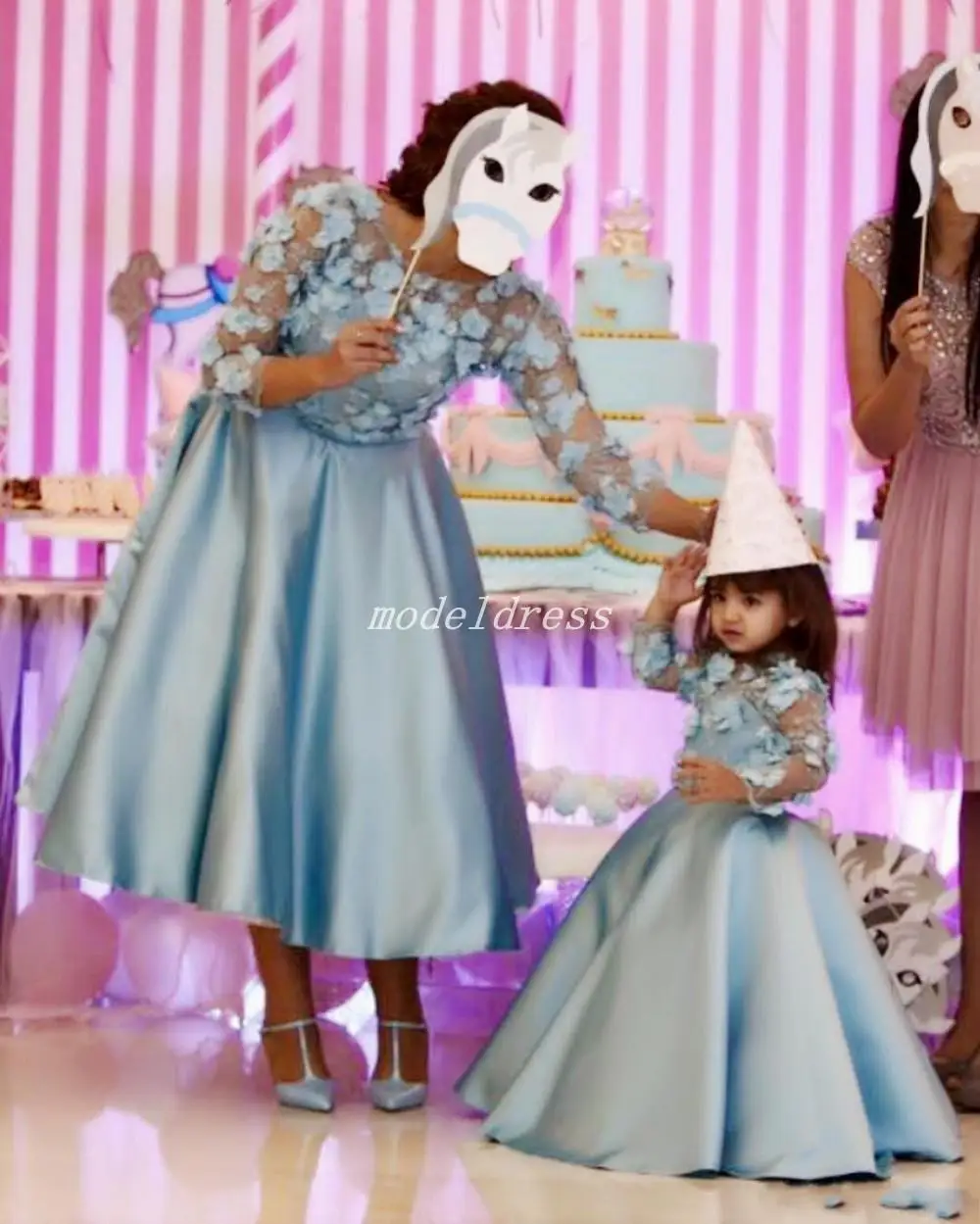 

custom Plus Size Mother Of The Bride Dresses 2021 Elegant Wedding Party Gown long Sleeve robe mere de la mariee Gift For Women