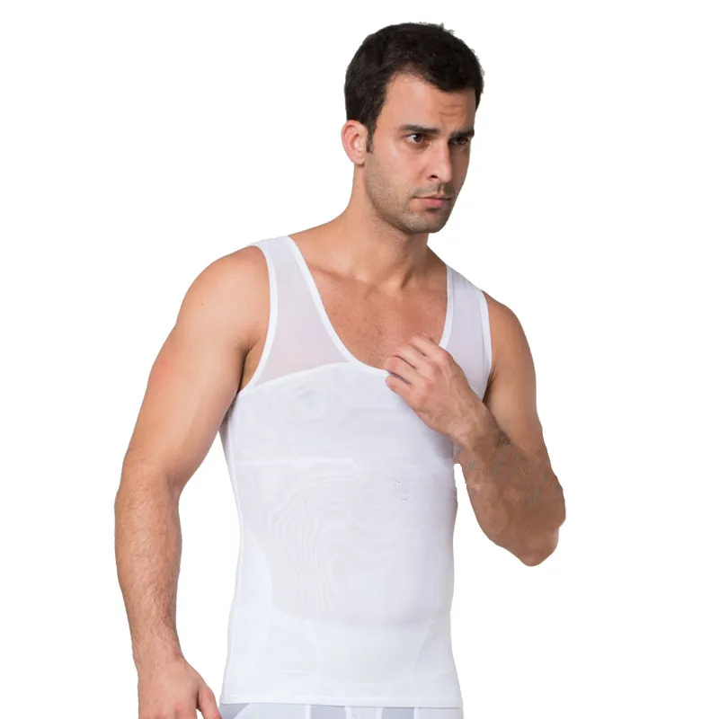 Корректор осанки формирователь мужской компрессионный бак Топ грудь