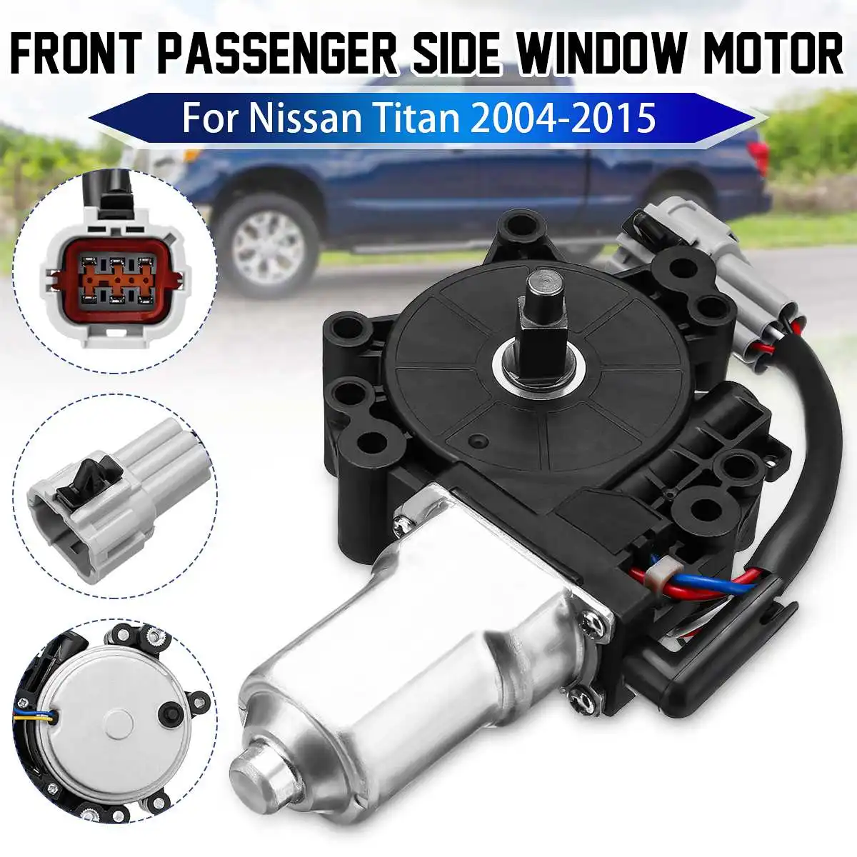 

Car Front Left/Right Electric Lifter Window Motor Regulator 807309FJ0A For Nissan Armada/Titan 2004-2015 For Infiniti QX56