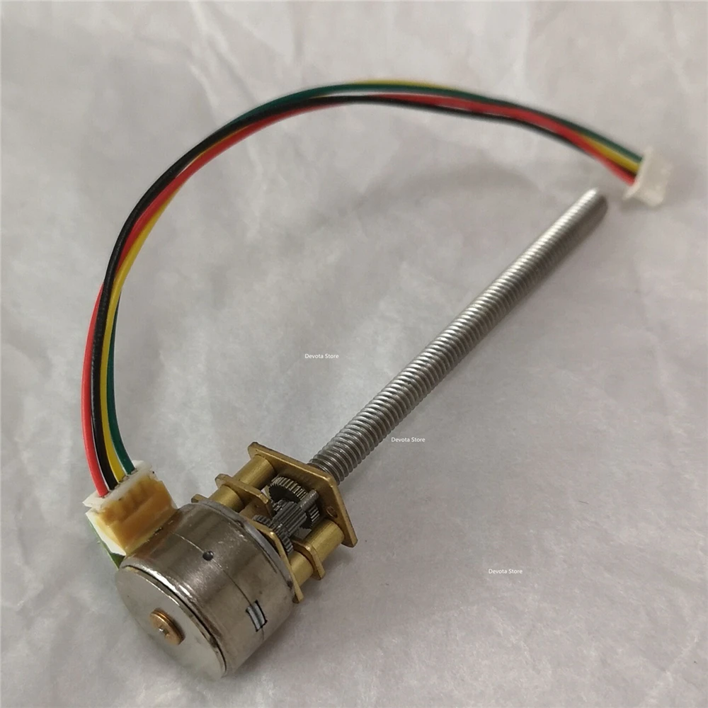 M455 резьба DC 5V DIY Модель двигателя 2-фазный 4-линейный шаг редукторный двигатель