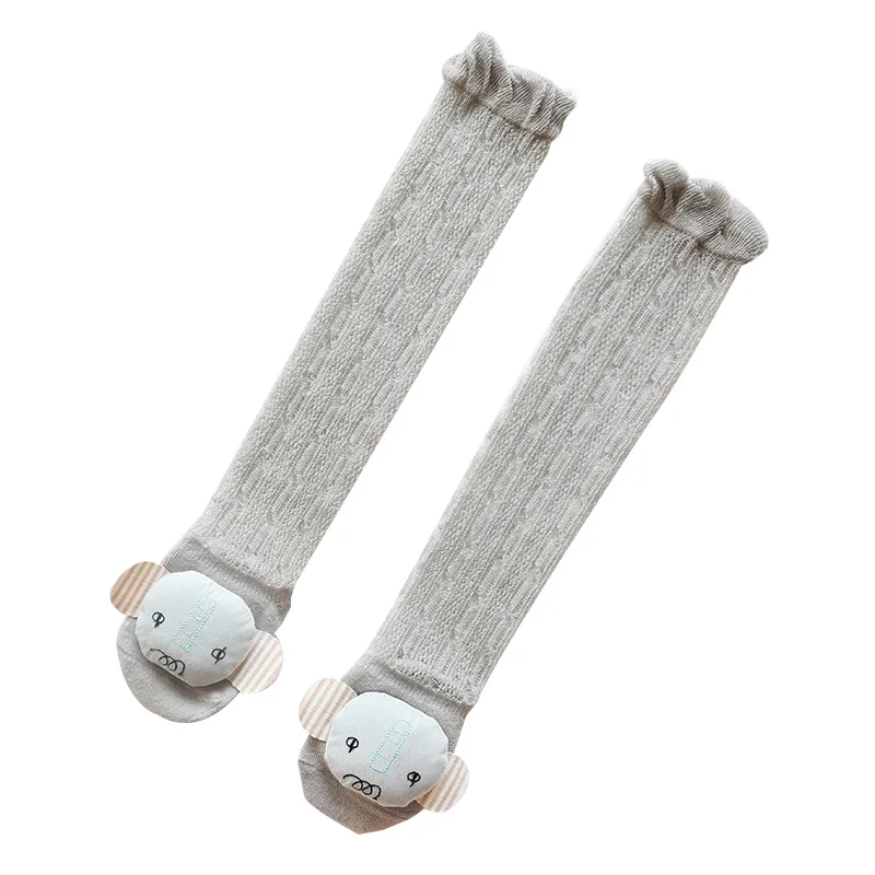 

Summer Baby Socks Cute Cartoon Mesh Kids Knee High Socks For Newborn to 3 Years Old
