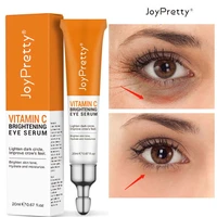 vitamin c anti dark circles eye serum skin care hyaluronic acid moisturizing remove eye bags wrinkle serum eye massage cosmetics