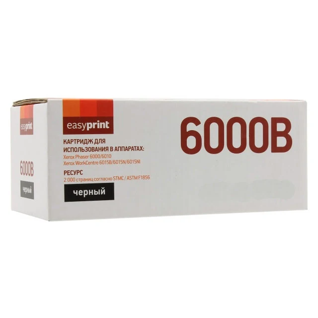 Картридж EasyPrint LX 6000B Black для Xerox Phaser 6000/6010N/WorkCentre 6015|Картриджи с тонером| |