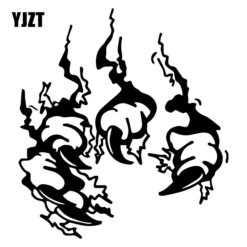 

YJZT 15,7X17,3 см коготь рваные класс виниловая декоративная наклейка для автомобиля забавные Переводные картинки с животными C25-0773