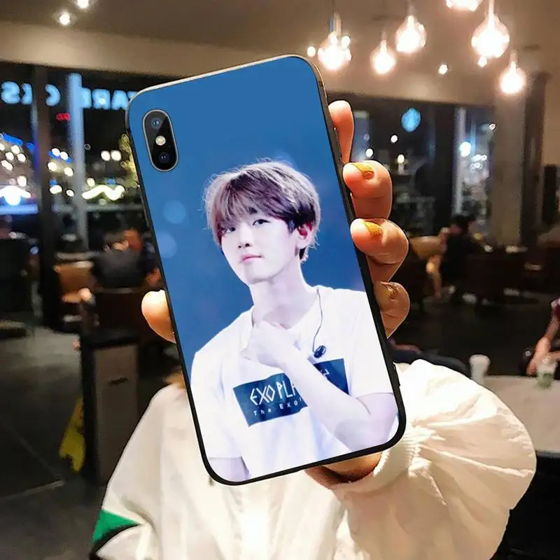 Чехол для телефона baekhyun kpop boy iphone 12 11 13 7 8 6 s plus x xs xr pro max mini shell | Мобильные телефоны и
