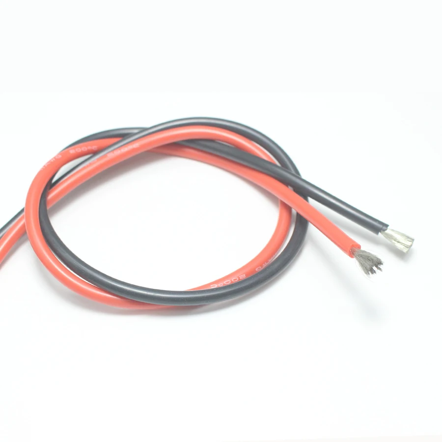 5-метровый силиконовый провод 11AWG сверхгибкий кабель 3 7 мм2 для