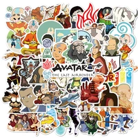 103050pcsset last airbender cartoon for snowboard laptop luggage fridge car styling vinyl decal home decor stickers