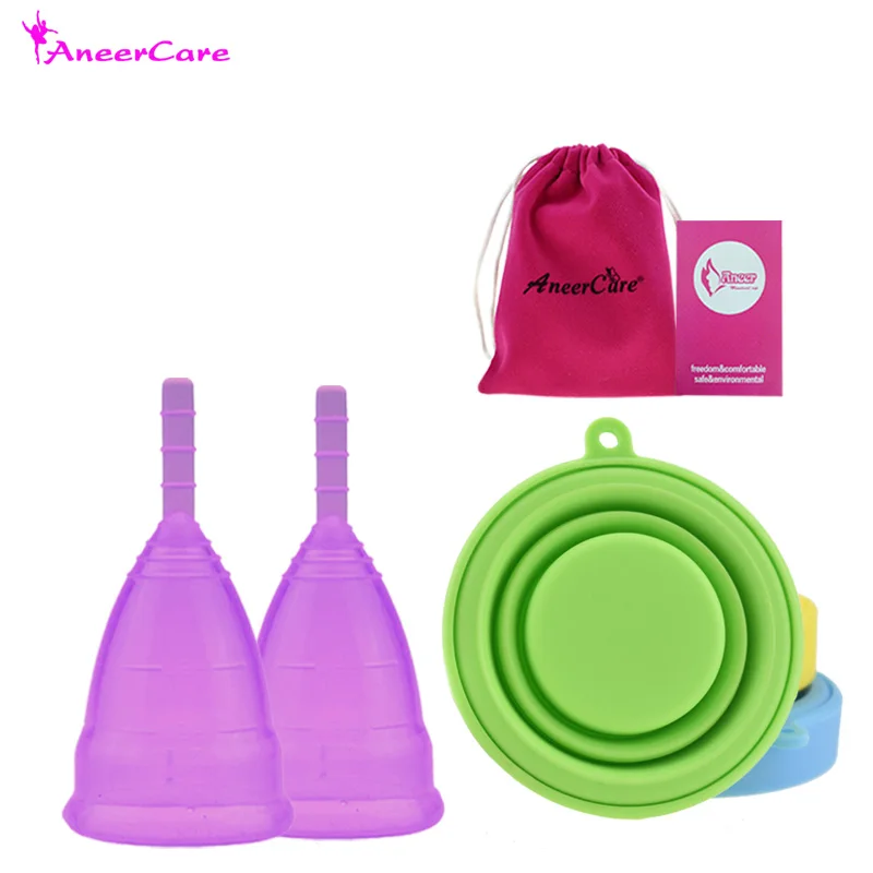 2 шт. менструальная чаша copa медицинская силиконовая для женщин | Красота и