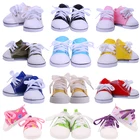 Модная парусиновая кукла, 7 см, новый стиль, обувь для 18-дюймовой куклы, кукла-Новорожденный, кукла-младенец 43 см и 13 BJD Blyth, игрушки для девочек