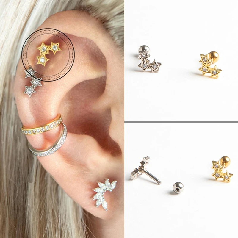 

Aide 2 шт. 925 пробы серебро из нержавеющей стали, серьги гвоздики в виде капель с кристаллами в форме влюбленных пар Женская ко Дню Святого Вале...