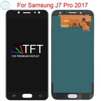 new tft display for samsung galaxy j7 pro 2017 j730f j730g j730m lcd with frame display touch screen digitizer assembly