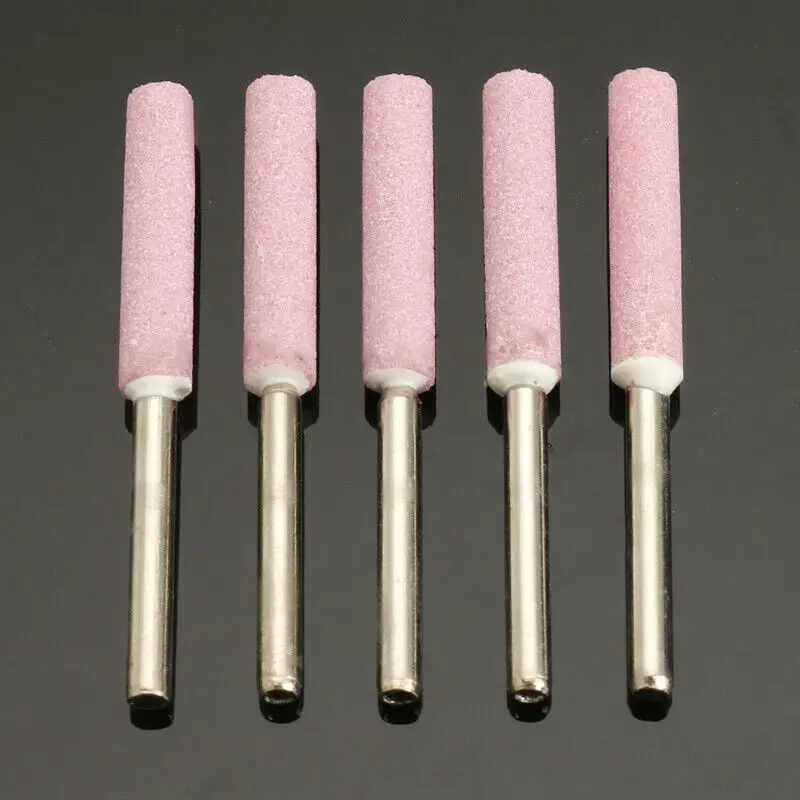

Chainsaw Sharpener 10pcs Burr Grinding Stone File 4.8mm 3/16 Chain Saw Sharpening Grinding Rod Parts For Metal Polishing
