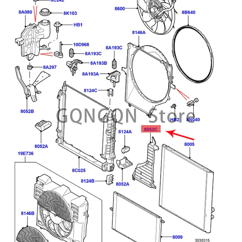 

CAR is suitable for 2002-2009 administrative wind ring bracket 2002-2009 lan dro ve rra nge rover fan bracket air ring bracket r