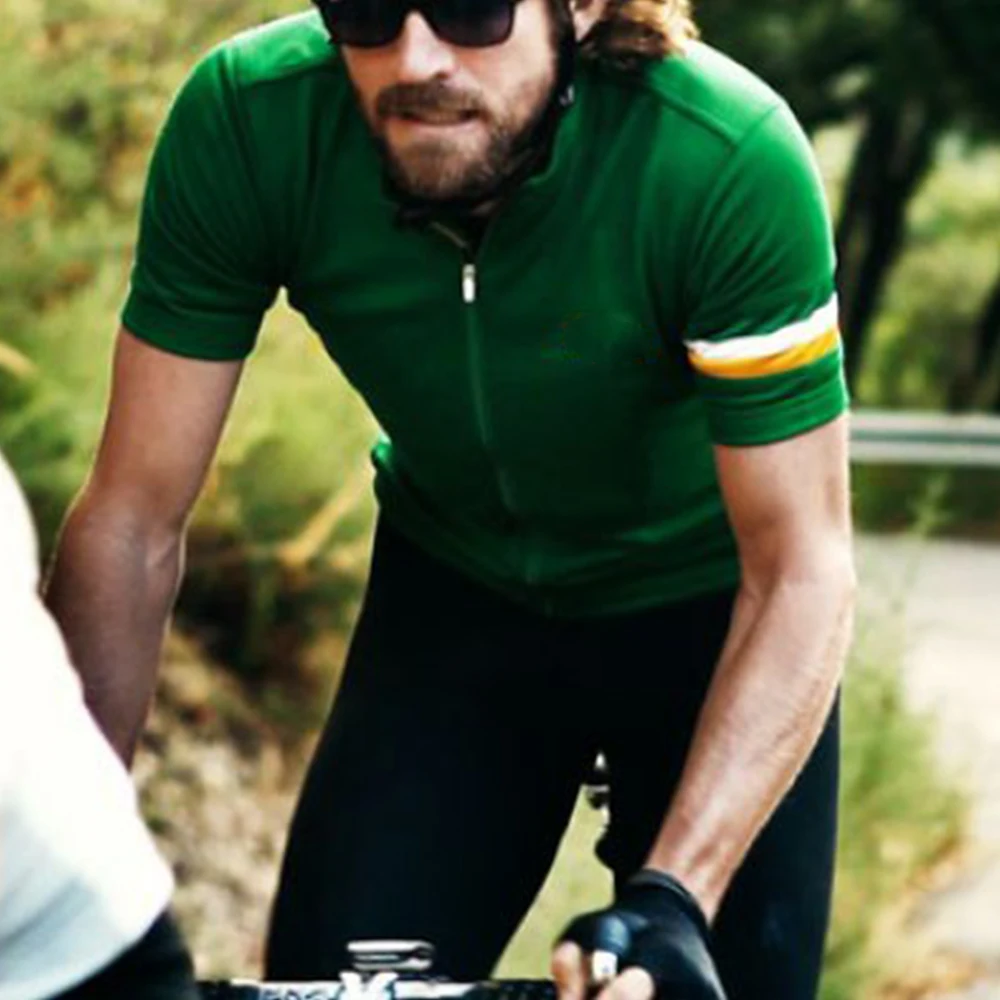 

Custom Pro Team Rcc Aero Cycling Jersey Suit Green Summer Short Sleeve Maillot Bike Set Shirts Bib Shorts Ciclismo Ropa Kit OEM