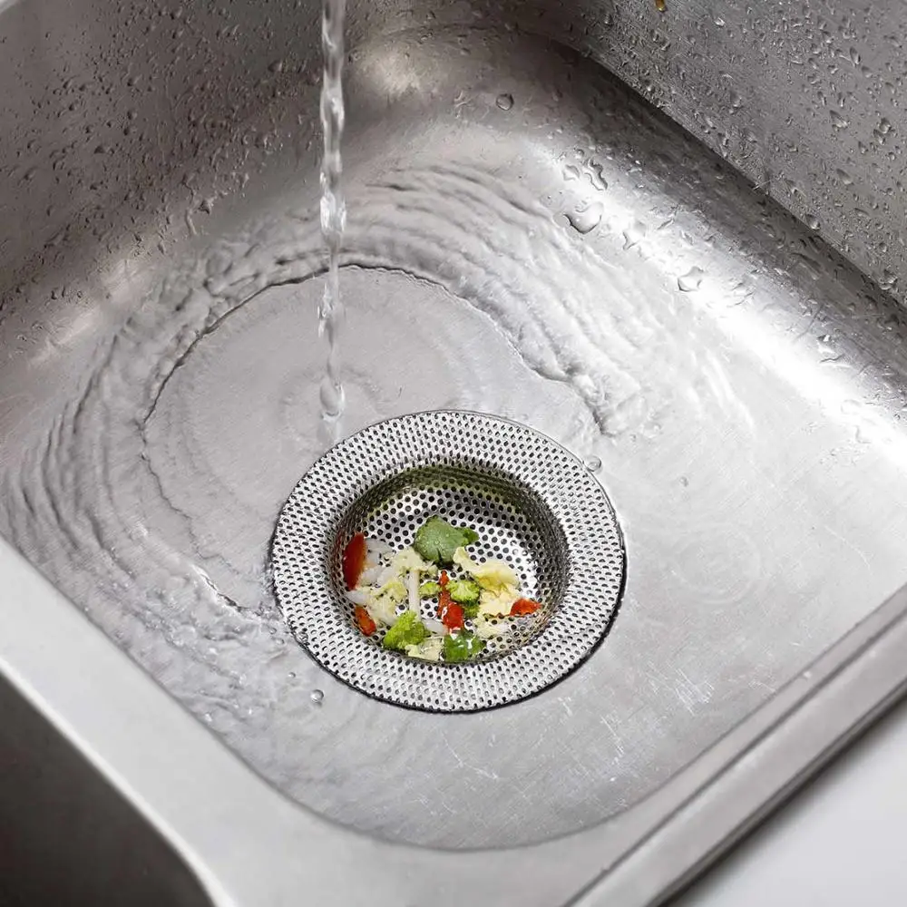 Фильтр слива раковины из нержавеющей стали 3 размера | Дом и сад