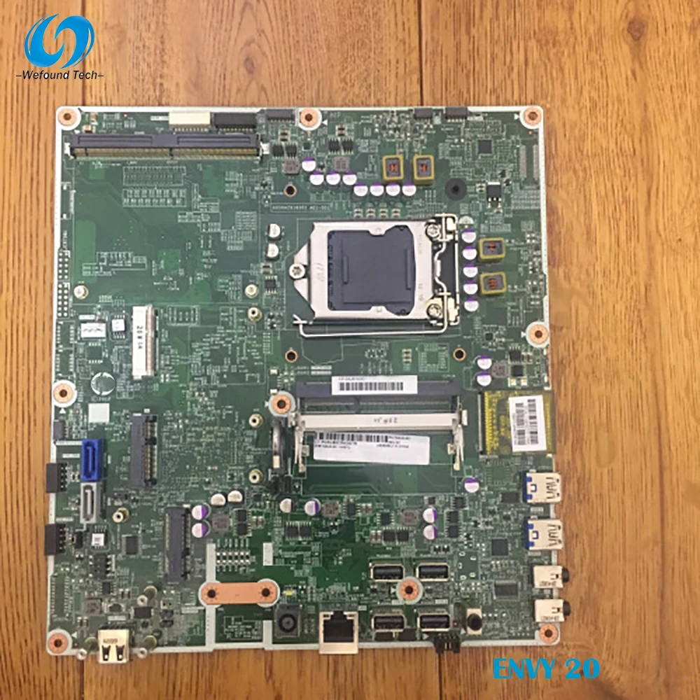 

100% рабочая десктопная материнская плата для HP ENVY 20 AIO H61 684854-001 700540-501 системная плата полностью протестирована