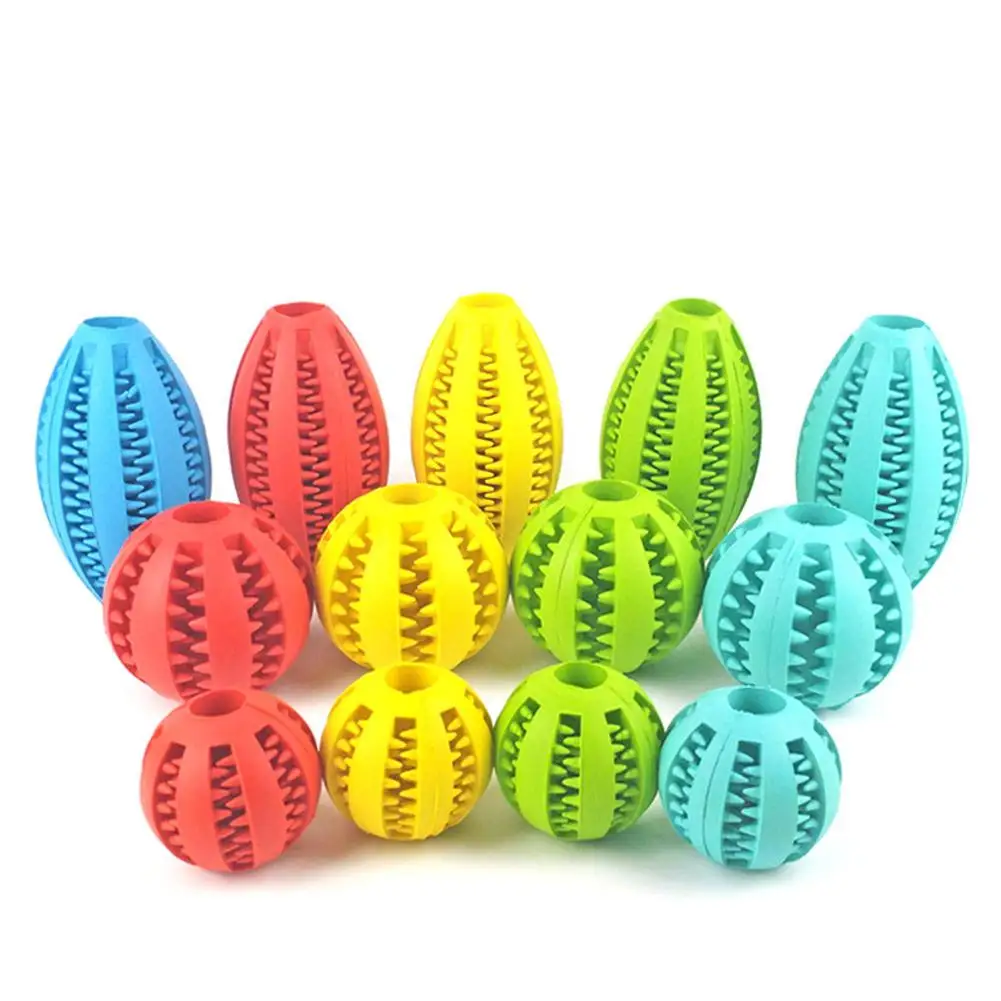 Новая собака молярная палка резиновый мяч эффективная зубная щетка утечки Еда