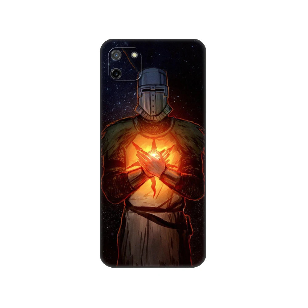 Флейта для OPPO Realme C11 чехол C 11 RealmeC11 Back RMX2185 чехол-бампер похвала солнце Темные Души