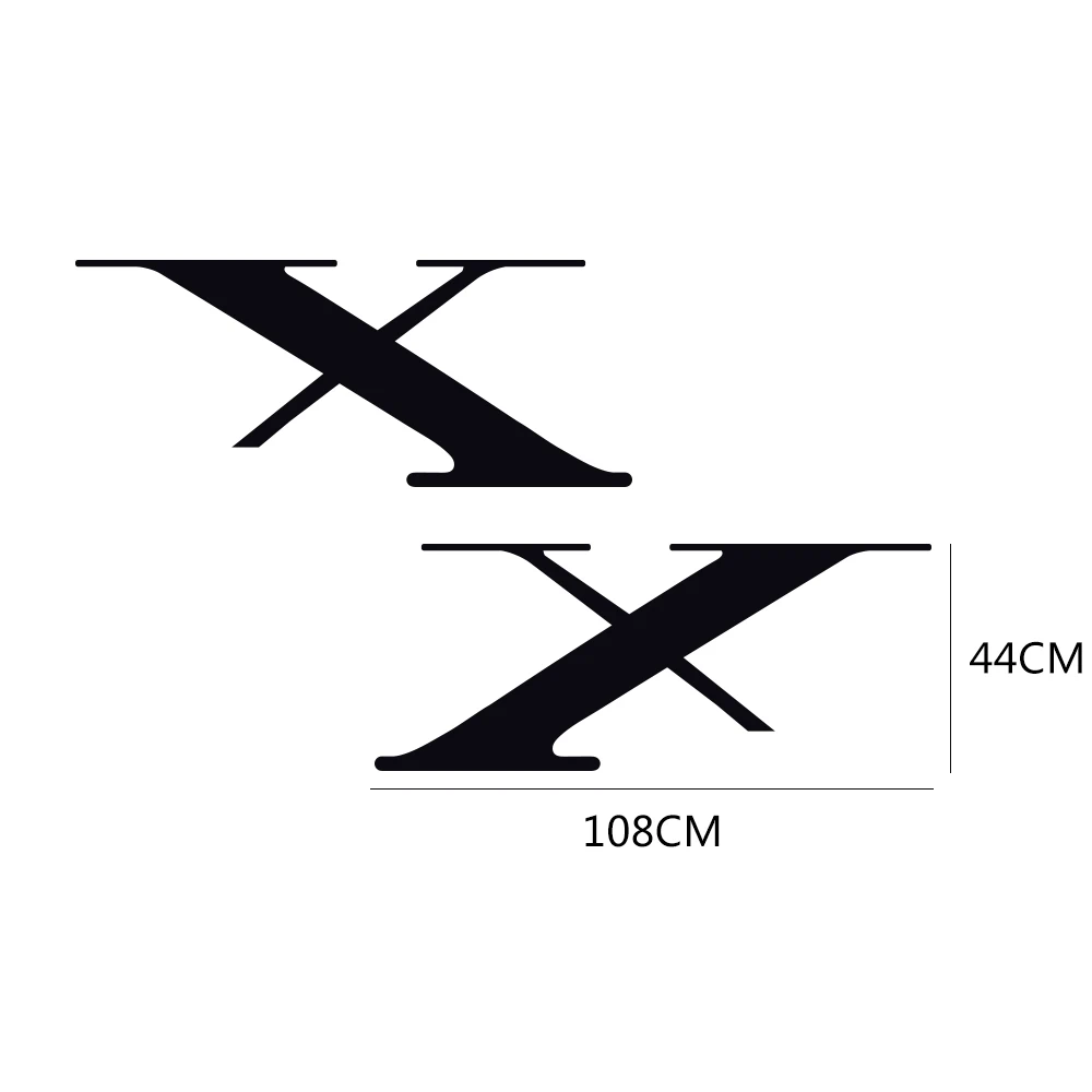 

2PCS/Set Car Door Side Tail Stickers Graphics Vinyl PVC Decal For Tesla Model X Auto Body Decor Captivating Wrap Car Accessories