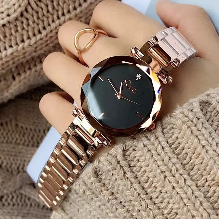 

Shigaodi Genuine Waterproof New Douyin Online Influencer Same Style Flower Mirror Watch Women's Fashion Simple Women's Watch