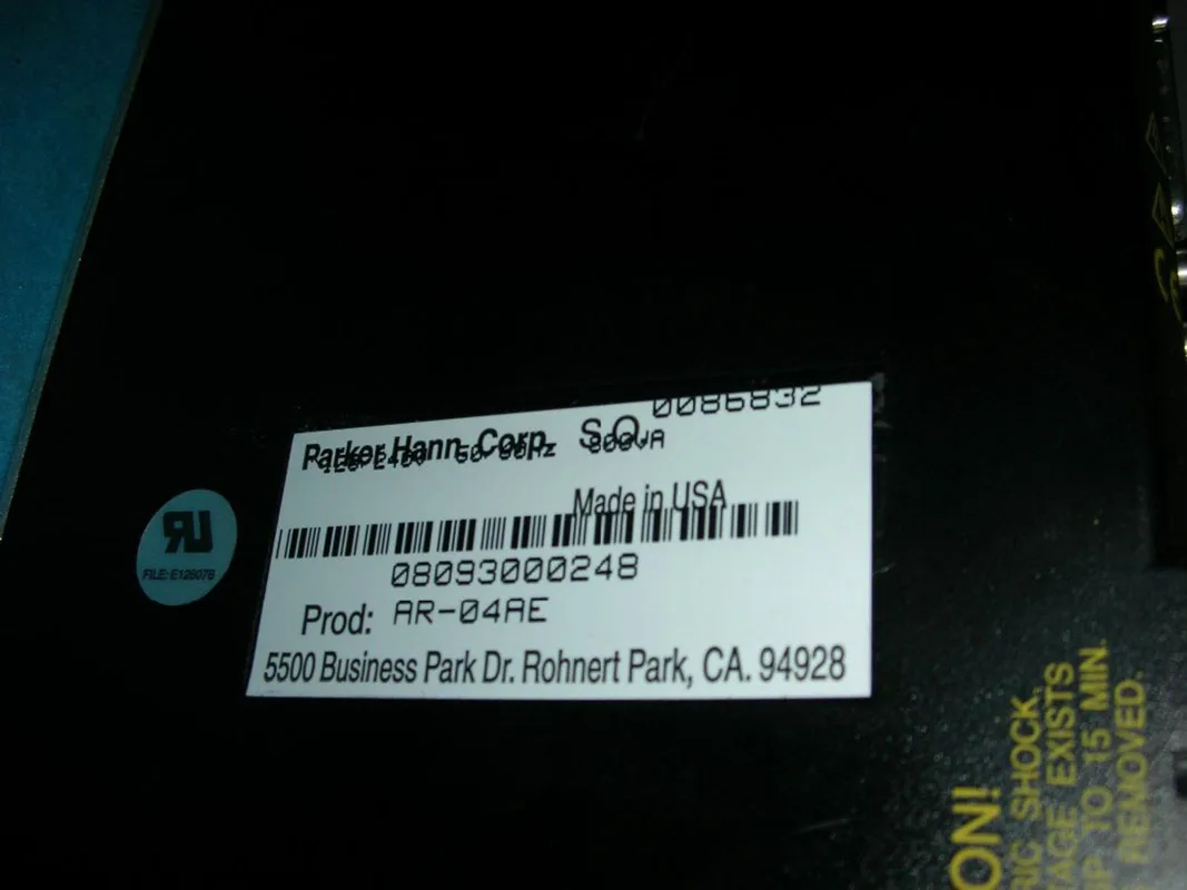 

Parker Hannifin AR-04AE Servo Drive Motor Controller Used