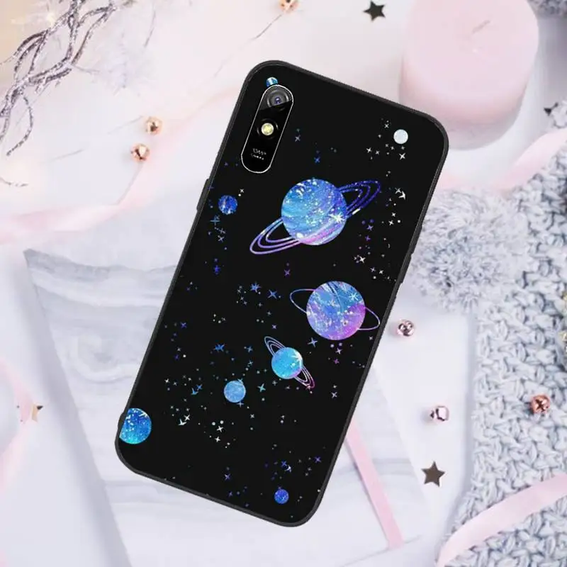 

space Travel plane Phone Cases For Xiaomi Mi Redmi Note 7 8 9 pro 8T 9T 9S 9A 10 Lite pro