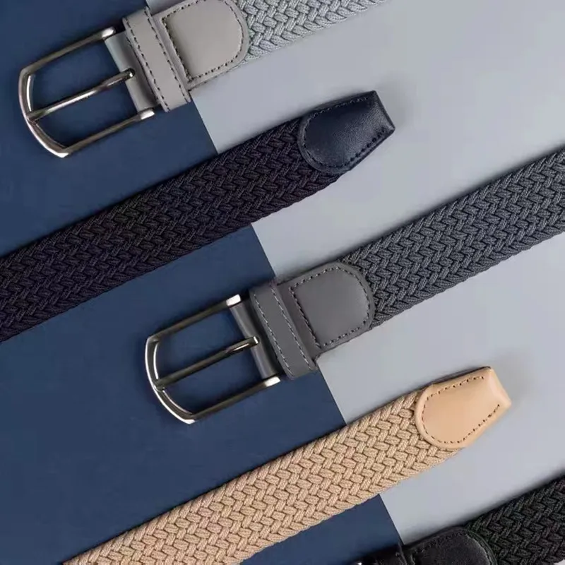 

Canvas Belts for Men Fashion Women Metal Pin Buckle Military Tactical Strap Male Elastic Belt for Pants Jeans Wholesale