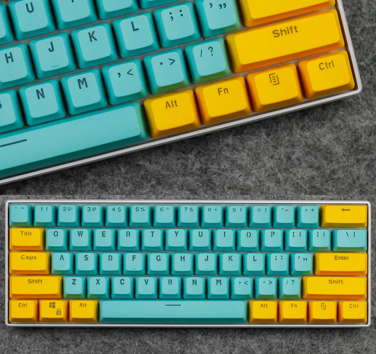 1 комплект ANSI 104 87 Механическая клавиатура PBT с подсветкой ключ колпачок для MX переключатели полупрозрачный ключ крышка s Для EVA Sunshine Dolch queen