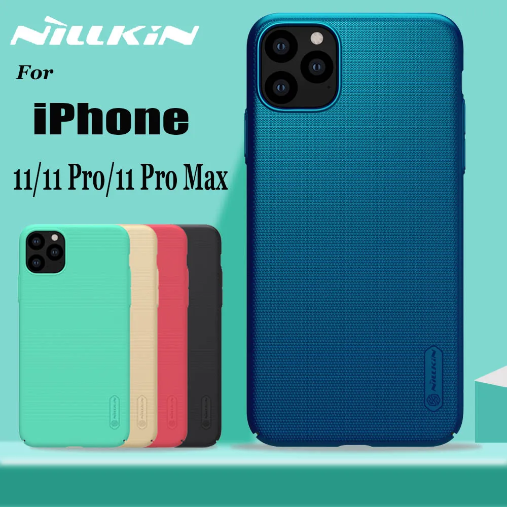 Чехол Nillkin для iPhone 11 Pro MAX, матовый чехол, жесткий чехол для телефона из поликарбоната, чехол для iPhone 11 Pro Max, чехол