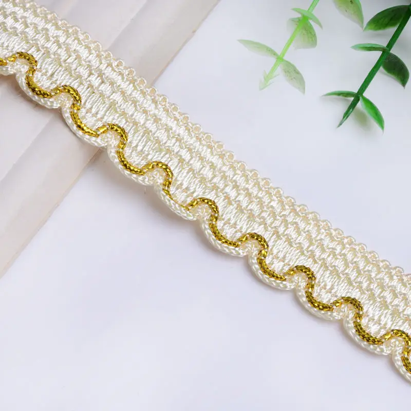 12Yards Lace Ribbon Curtain Lamp Sofa Pillow Edge Tapestry Braid Trim Fringe DIY Accessories For Sewing Home Decoration | Дом и сад