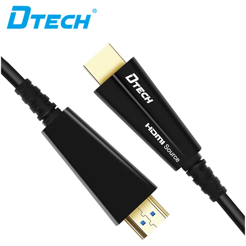 Dtech горячая Распродажа 15 м удлинитель HDMI 2 0 YUV444 AOC волоконно-оптический кабель Hdmi 4k