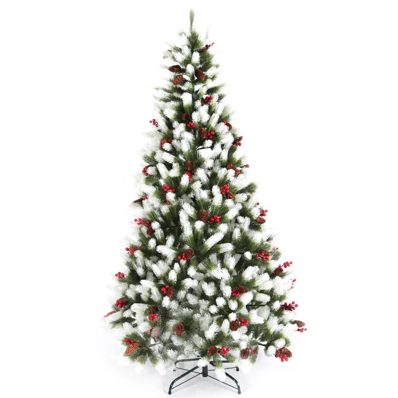Белая Рождественская елка 1 5/1 8/2 М елочных игрушек arbol de navidad хвоинка kerstboom sapin noel