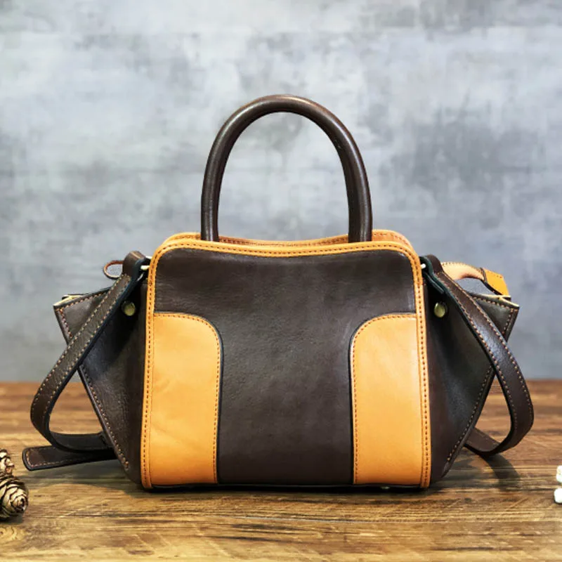 Сумка SUWERER женская из натуральной воловьей кожи модный саквояж на плечо от