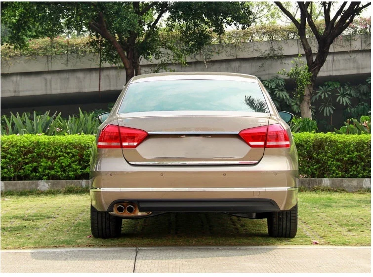 Для VW PASSAT B7 2011 2012 2013 2014 2015 хромированная задняя багажная дверь Задняя отделка