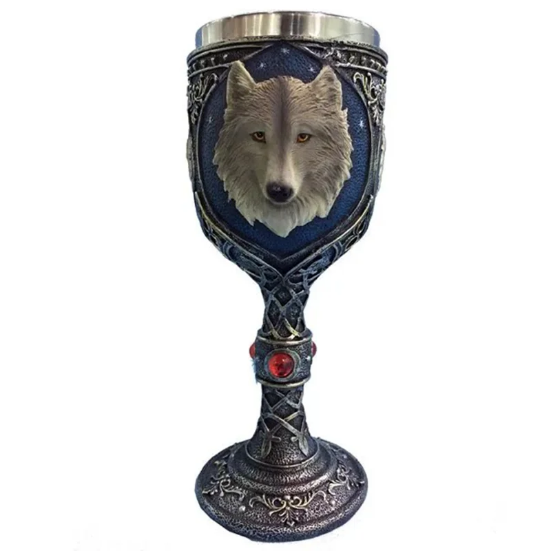 Подарок Нержавеющая сталь водная бутылочка для питья череп чай пивная кружка