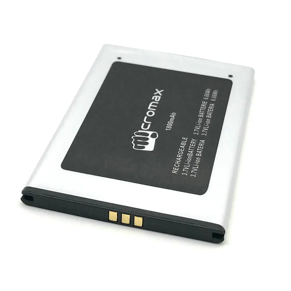 Новый Сменный литий-ионный аккумулятор 1800 мАч для Micromax Q383 Аккумулятор Batterij Bateria +