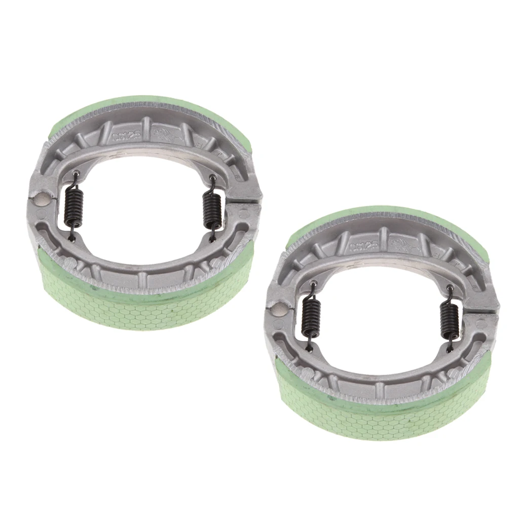 2x износостойкие Нескользящие мотоциклетные тормозные колодки для скутера GY6 50cc