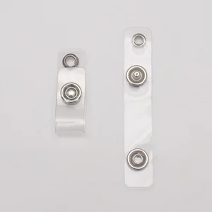 Держатель для бейджа прозрачный, держатель для визитных карточек и удостоверений