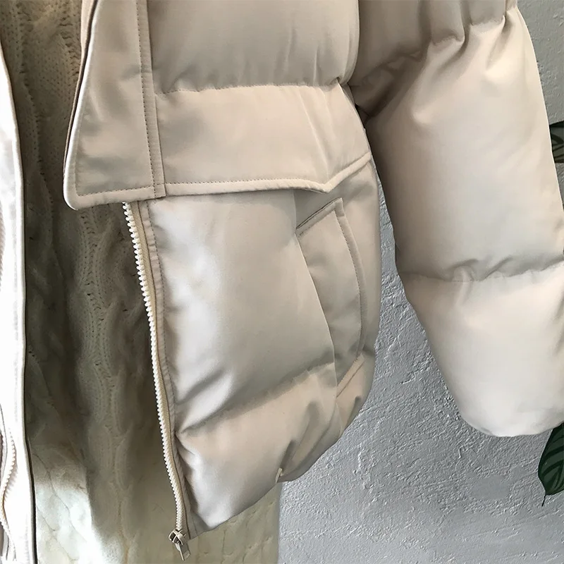 

2020 Women Thick Winter Coat Stand Collar Women Jacket Coat Oversize Loose Coat Outerwear Female Casaco Feminino Parkas