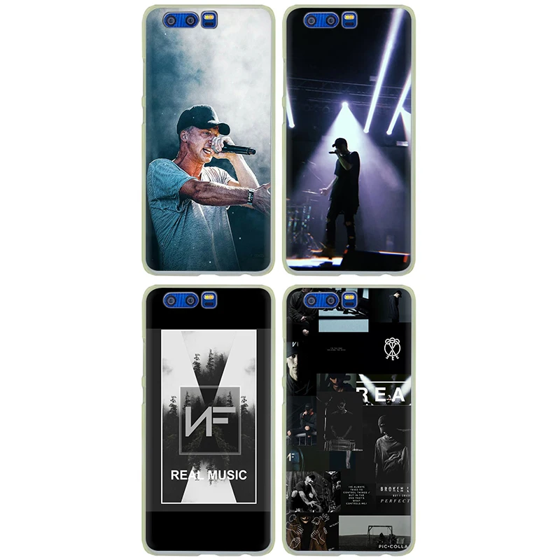 Pop NF Rapper жесткий чехол для телефона Huawei P8 9 P10 20 Lite P30 Pro Smart 2018 2019|Бамперы| |